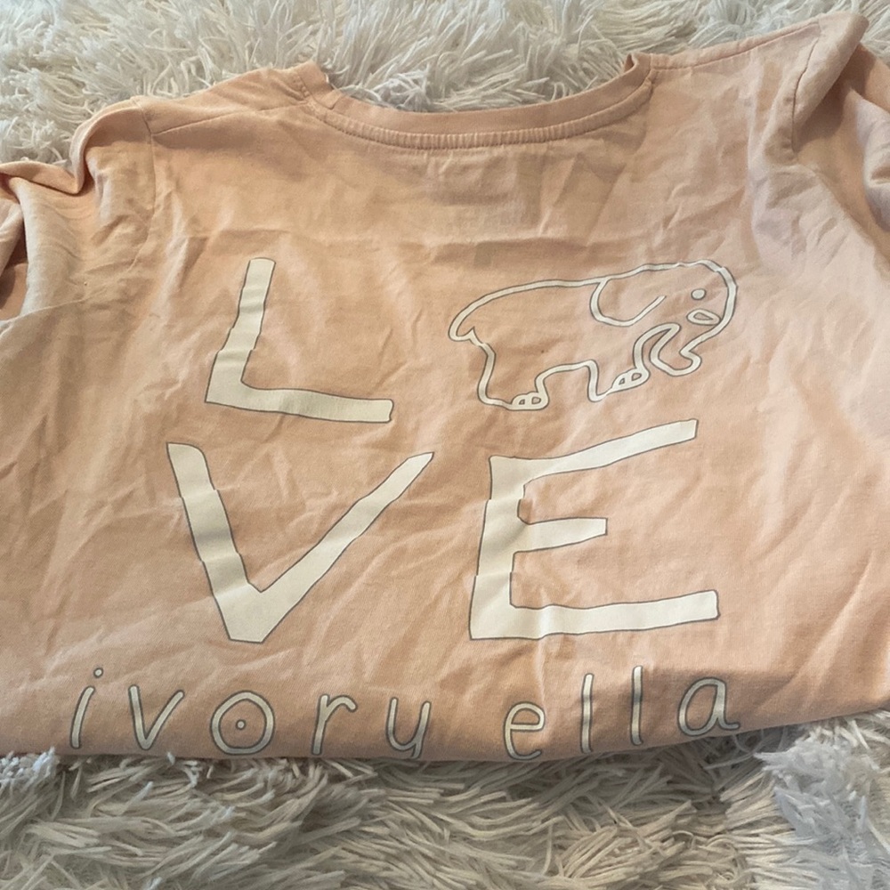 ivory ella light pink long sleeve